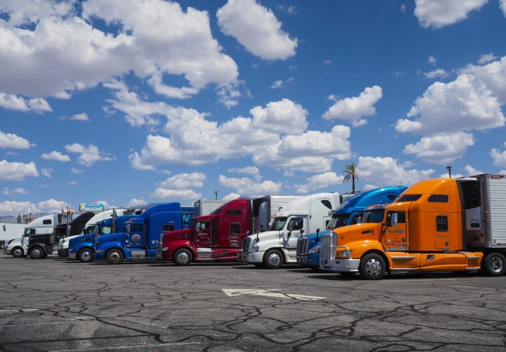 line-up-of-new-haul-trucks